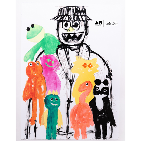 Study of a Gentleman in LV (Monoprint Edition) #16