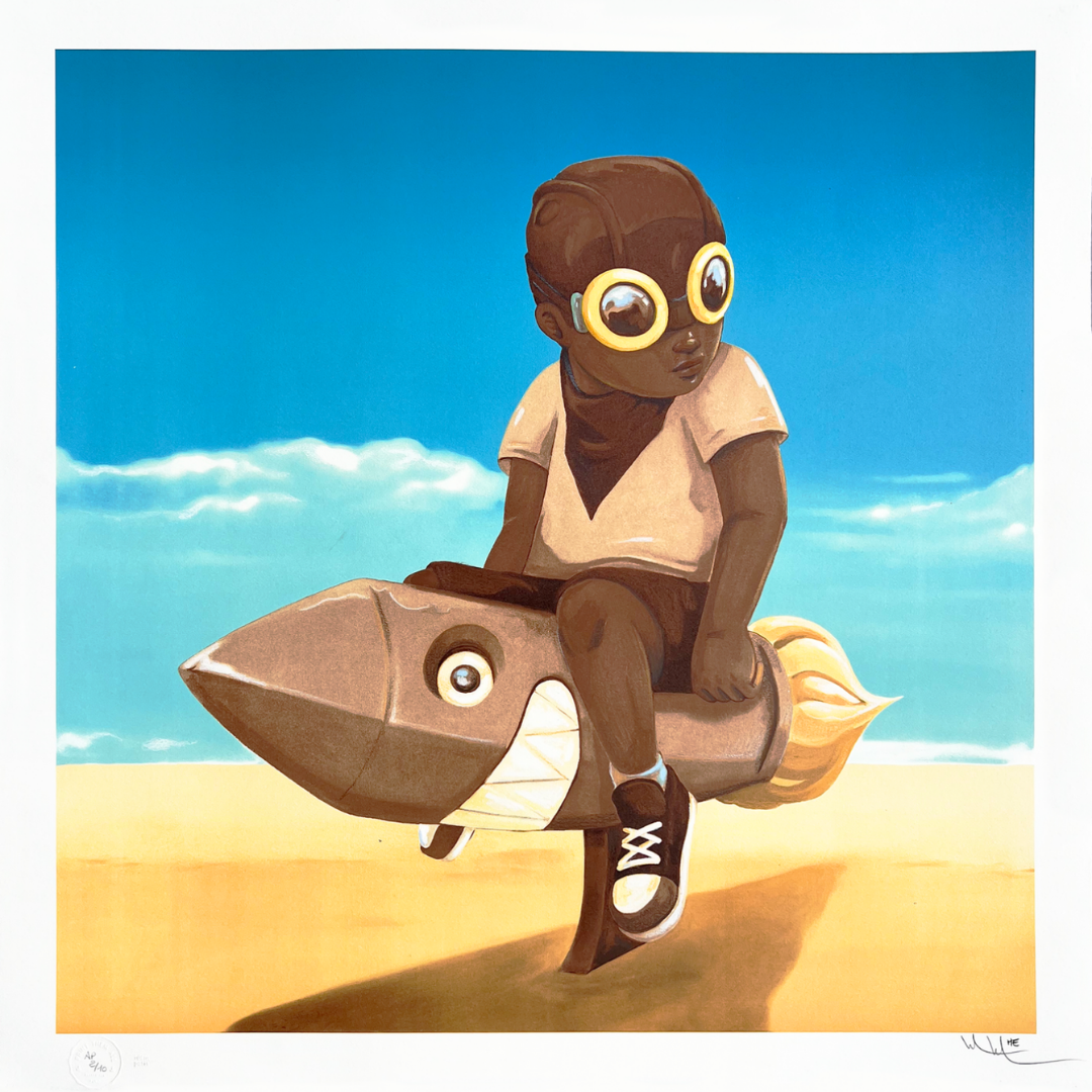 Boy on Rocket