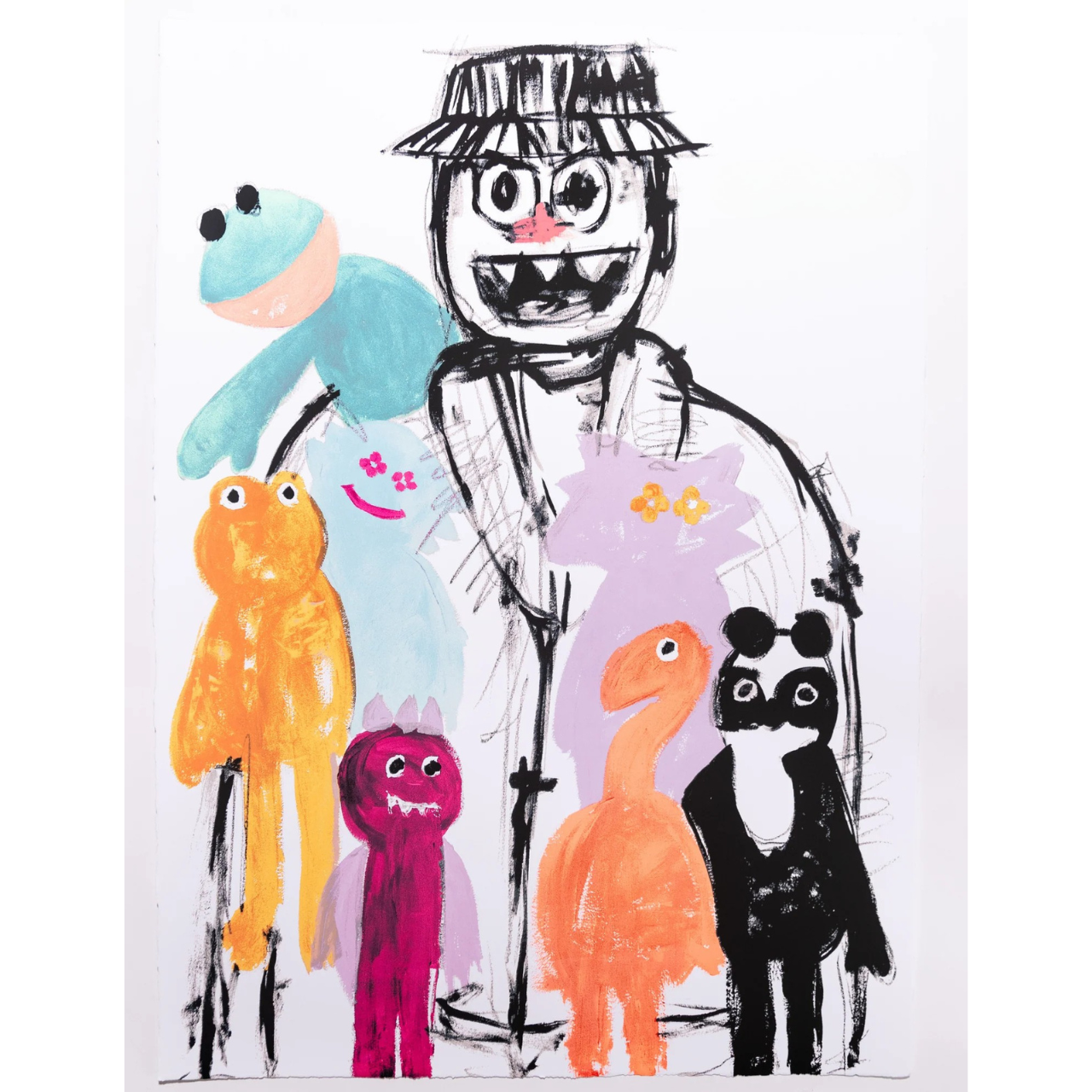 Study of a Gentleman in LV (Monoprint Edition) #11