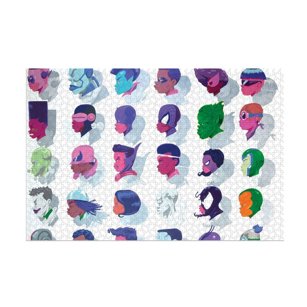 Hebru Brantley New Mythos jigsaw puzzle assembled, artwork detail